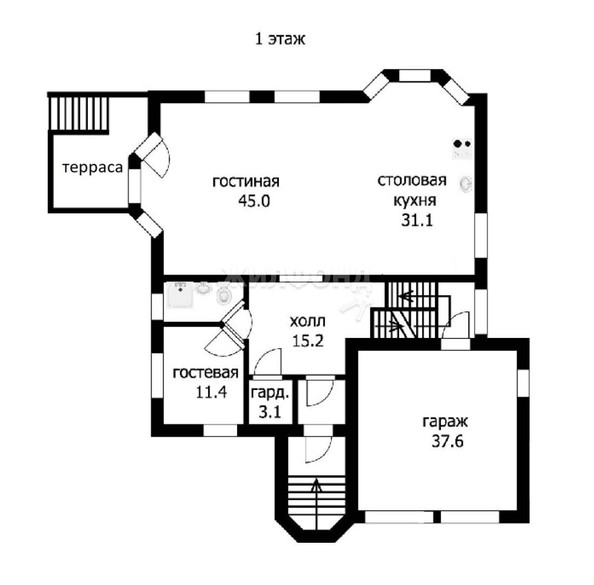 
   Продам дом, 560 м², Новосибирск

. Фото 49.