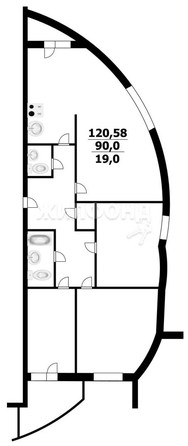 
   Продам 4-комнатную, 113.9 м², Галущака ул, 15

. Фото 2.