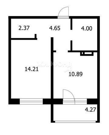 
   Продам 1-комнатную, 38.2 м², 3 мкр, 14/1

. Фото 4.