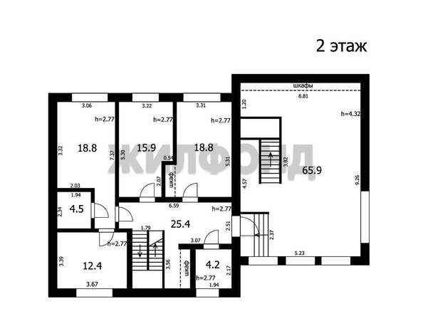 
   Продам дом, 680 м², Новосибирск

. Фото 22.