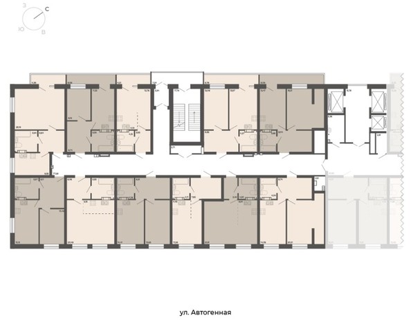 
   Продам 1-комнатный апартамент, 40.85 м², Автогенная ул, 75

. Фото 1.