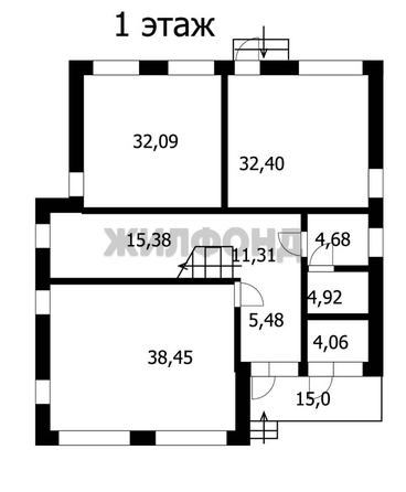 
   Продам дом, 312.8 м², Озерный

. Фото 48.