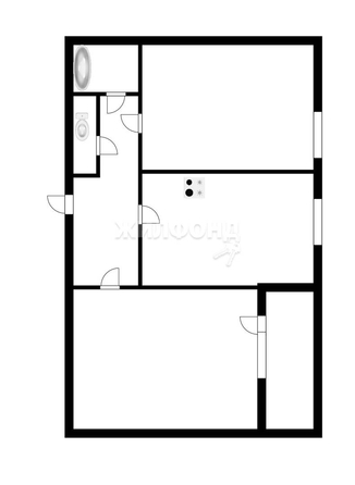 
   Продам 2-комнатную, 71.4 м², Никитина ул, 2/1

. Фото 2.