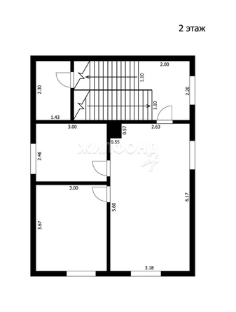 
   Продам дом, 252.8 м², Новосибирск

. Фото 19.