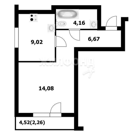 
   Продам 1-комнатную, 34.2 м², Героев Революции ул, 72

. Фото 1.