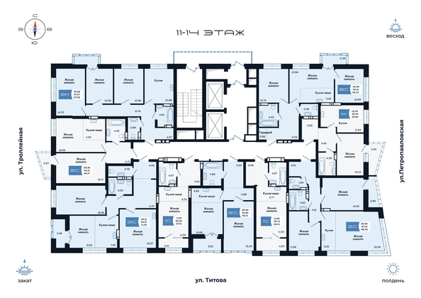 
   Продам студию, 28.21 м², Салют, дом 2

. Фото 1.