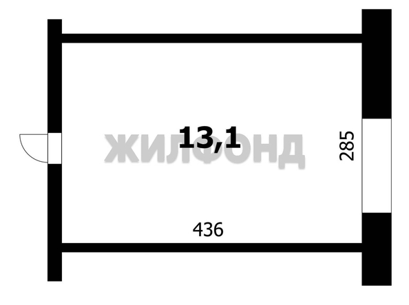 
   Продам секционку, 12.8 м², Спасская ул, 22

. Фото 10.
