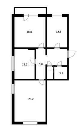 
   Продам 3-комнатную, 86.3 м², Виктора Шевелева ул, 38/1

. Фото 7.