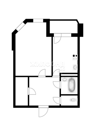 
   Продам 1-комнатную, 55.2 м², Краснообск, 102

. Фото 1.