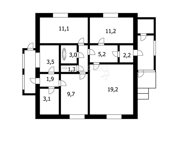 
   Продам дом, 74.3 м², Юрты

. Фото 2.