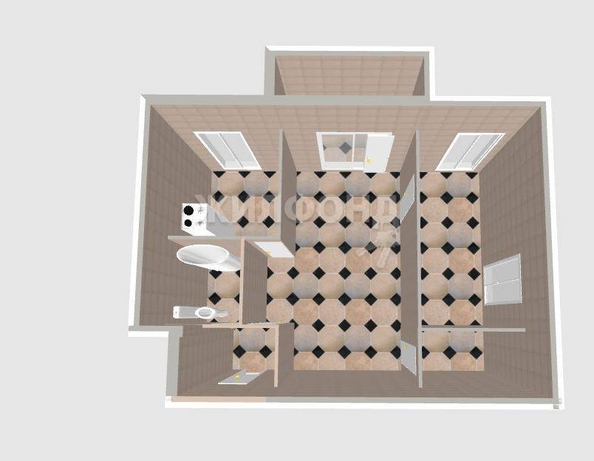 
   Продам 2-комнатную, 42.1 м², Макаренко ул, 27/1

. Фото 12.