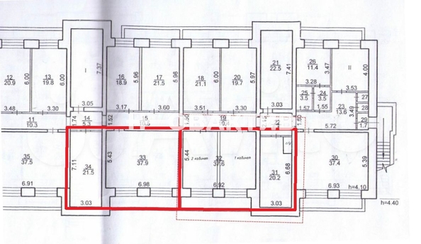 
   Продам помещение свободного назначения, 117.2 м², Оловозаводская ул, 18/2

. Фото 2.