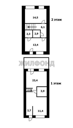 
  Продается дом, 82.6 м², село Каменка
. Фото 2.