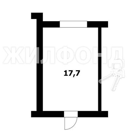 
   Продам комнату, 17.7 м², Героев Революции ул, 13

. Фото 6.