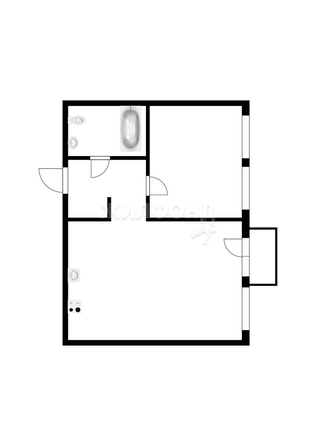 
   Продам 2-комнатную, 45.2 м², 3-й микрорайон, 1

. Фото 7.