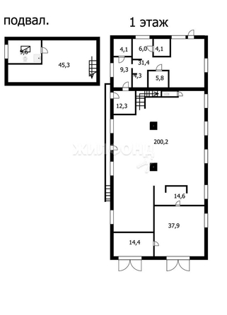 
   Продам дом, 775.1 м², Новолуговое

. Фото 44.