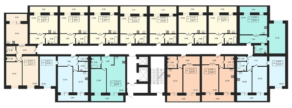 
   Продам 2-комнатную, 55.29 м², Юности ул, 9

. Фото 1.