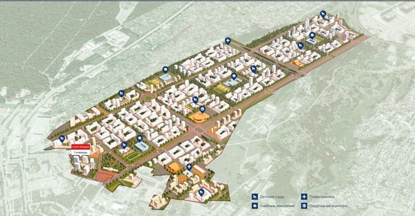 
   Продам 2-комнатную, 58.27 м², Легендарный-Северный, дом 2

. Фото 5.