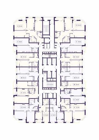 
   Продам 1-комнатную, 44.8 м², Астон. Шесть звёзд, 2

. Фото 1.