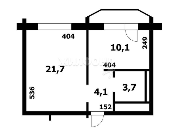 
   Продам 1-комнатную, 39.7 м², Горский мкр, 72

. Фото 11.