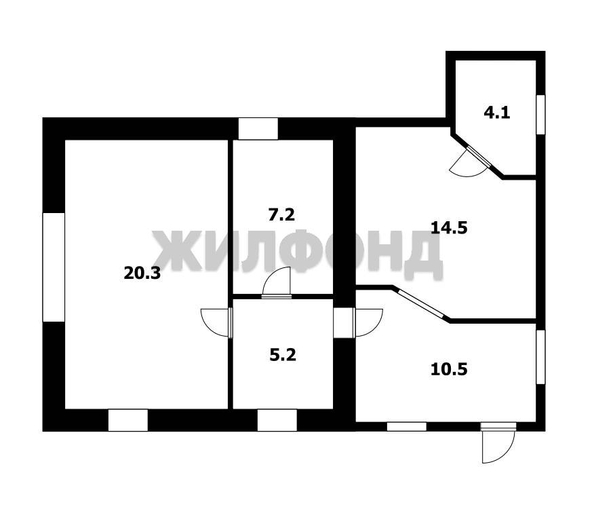 
   Продам дом, 67.7 м², Новосибирск

. Фото 10.