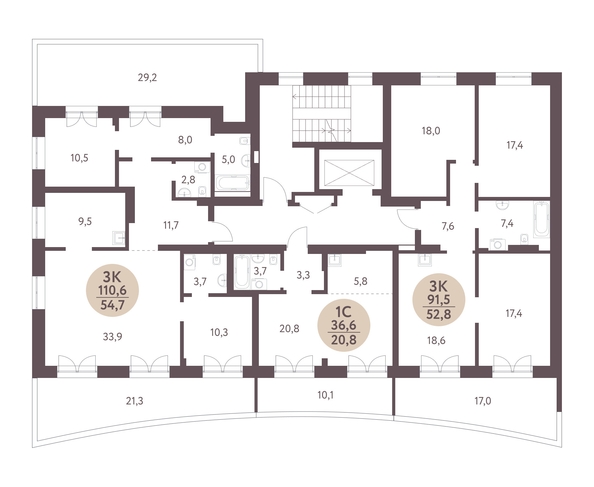 
   Продам студию, 36.6 м², Зеленый город, дом 1

. Фото 1.