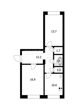 
   Продам 2-комнатную, 58.2 м², Бурденко ул, 25

. Фото 7.