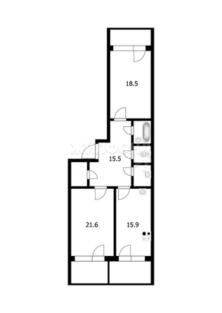 
   Продам 2-комнатную, 81.3 м², Дуси Ковальчук ул, 185/1

. Фото 19.