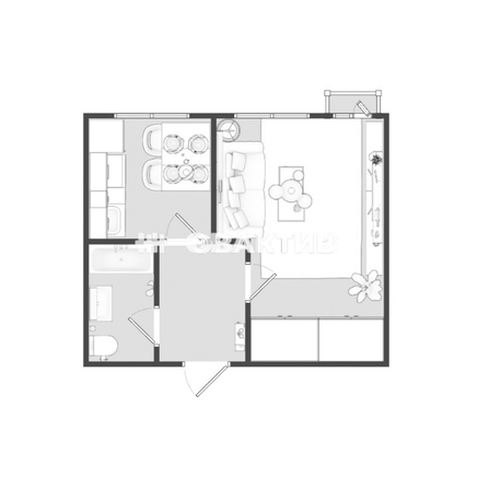 
   Продам 1-комнатную, 22.5 м², Жуковского ул, 117/1

. Фото 1.