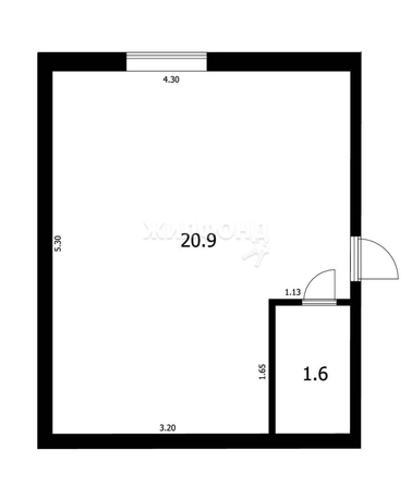 
   Продам студию, 22.5 м², Саратовская ул, 13

. Фото 5.