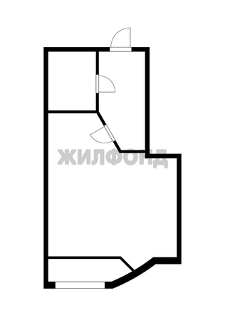 
   Продам 1-комнатную, 43.8 м², Лескова ул, 21

. Фото 24.