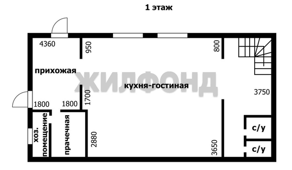 
   Продам дом, 201.5 м², Новосибирск

. Фото 44.