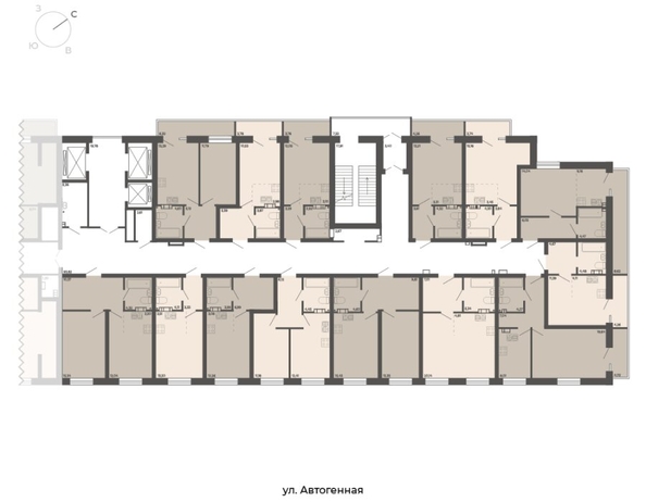 
   Продам 1-комнатный апартамент, 41.13 м², Автогенная ул, 75

. Фото 1.