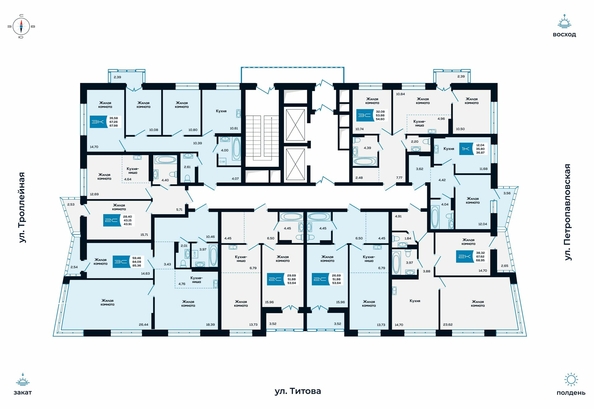 
   Продам 3-комнатную, 54.6 м², Салют, дом 1

. Фото 1.