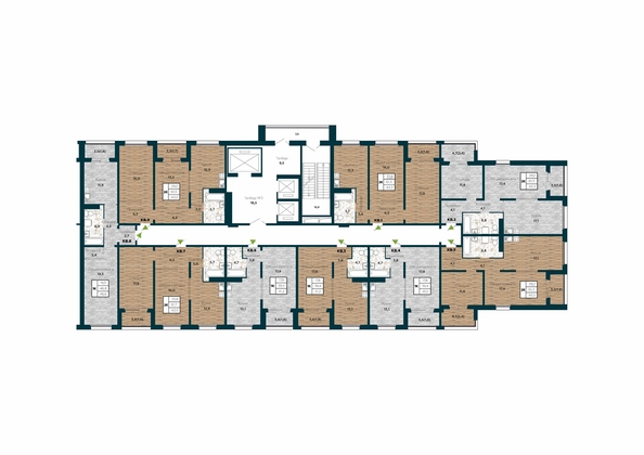 
   Продам 1-комнатную, 48.6 м², Галактика, дом 5 Плутон

. Фото 1.