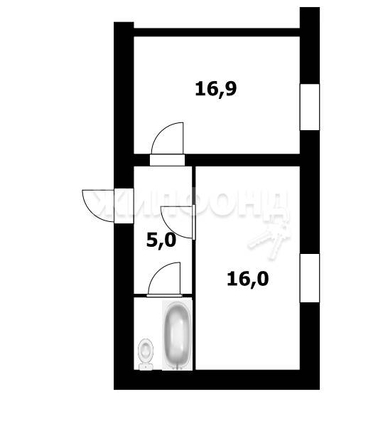 
   Продам 1-комнатную, 41.2 м², Большая ул, 29

. Фото 15.