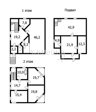 
   Продам дом, 350 м², Марусино

. Фото 45.