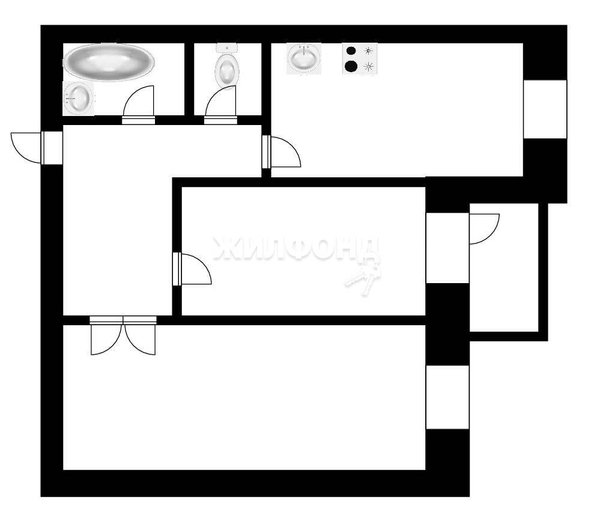 
   Продам 2-комнатную, 64.1 м², Лескова ул, 19

. Фото 15.