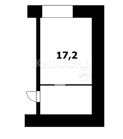 
   Продам комнату, 17.2 м², Зорге ул, 6

. Фото 16.