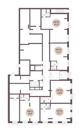 
   Продам помещение свободного назначения, 49.8 м², Зеленый город, дом 1

. Фото 1.