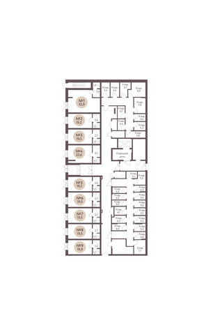 
   Продам помещение свободного назначения, 32.9 м², Зеленый город, дом 1

. Фото 1.