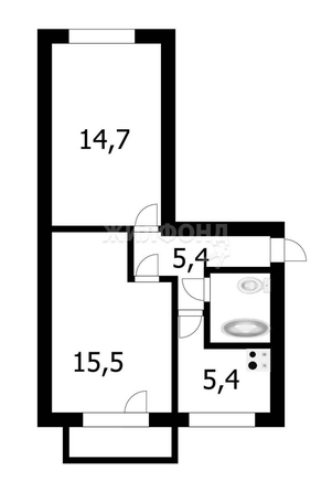 
   Продам 2-комнатную, 44.7 м², Макаренко ул, 15

. Фото 10.