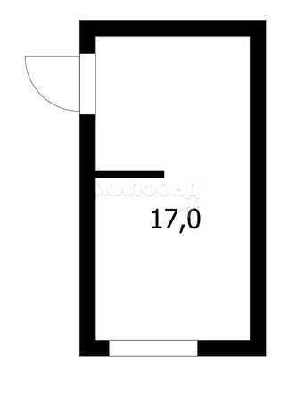 
   Продам комнату, 17 м², Объединения ул, 39

. Фото 7.