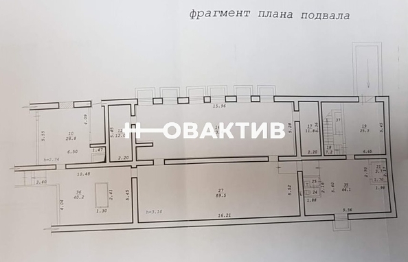 
   Продам помещение свободного назначения, 384.8 м², Крылова ул, 29

. Фото 6.