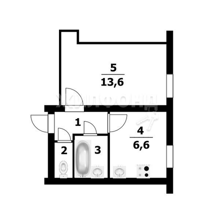 
   Продам 1-комнатную, 25.2 м², Станиславского ул, 11

. Фото 7.