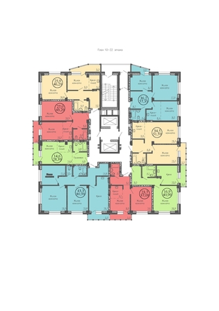 
   Продам 2-комнатную, 44.5 м², Коминтерна ул, 130

. Фото 1.