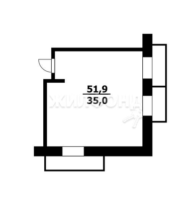 
   Продам 2-комнатную, 51.9 м², Радужный мкр, 17/2

. Фото 8.