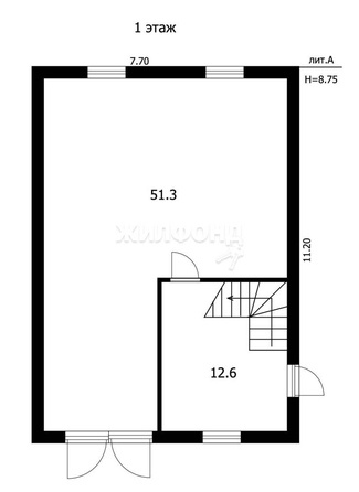 
   Продам дом, 209.5 м², Новосибирск

. Фото 15.