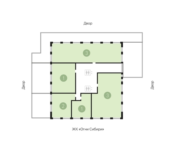 
   Продам 1-комнатную, 140.03 м², Мылзавод, дом 5

. Фото 13.