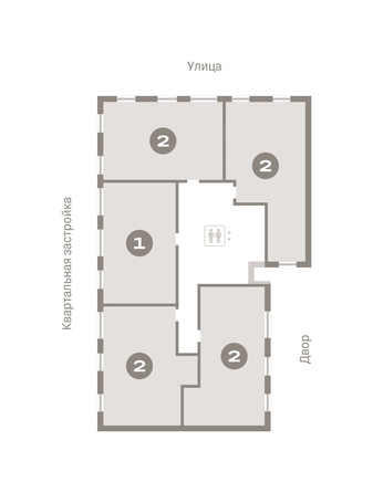 
   Продам 2-комнатную, 62.23 м², Пшеница, дом 4

. Фото 12.